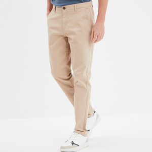 Pantalones Chinos Casuales de Lona Elástica y Recta para Hombre, que Buscan Flexibilidad Cómoda con una Apariencia Limpia y Pulida - Product Image 2