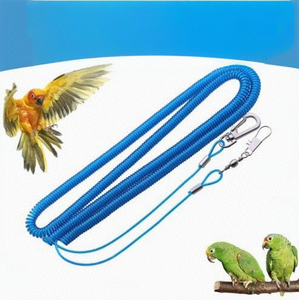Tali anjing Anti gigit, tali latihan penerbangan burung peliharaan luar ruangan <span class=keywords><strong>Cockatiel</strong></span> 10M - Product Image 3