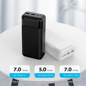 แบตเตอรี่แบบพก<span class=keywords><strong>พา</strong></span>ความจุสูง 30000mah ธนาคารพลังงานกลางแจ้งราคาดี Type-C เครื่องชาร์จแบบพกพาธนาคารพลังงานแบบพกพาสําหรับโทรศัพท์ - Product Image 6