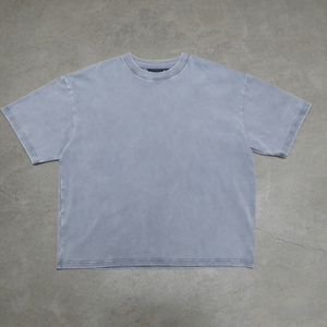 Camiseta de Hombre con Diseño de Moda Lavado Ácido 2026, Logotipo Estampado, 100% Algodón, Corte Holgado, para Verano - Product Image 5