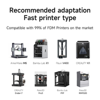 Filament d'imprimante 3D ESUN PLA-CF 1KG 1,75 mm PLA renforcé de fibres de carbone, tige d'impression plastique extrudée FDM 190-230 de haute qualité