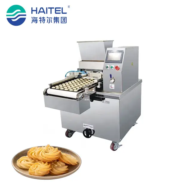 Commercial Professional PLC Small Automatic Butter Cookies Making Forming Processing Machine