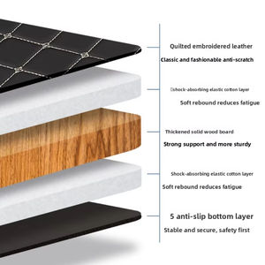 2025 Portable pliable arrière SUV siège de voiture enfants lit de voyage avec accessoires intérieurs en cuir pour le voyage en voiture - Product Image 5