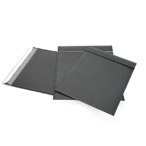 Wholesale Hot Selling Mailer Bubble Polymailer Self-sealing Black Poly Padded Mailers Envelope Shipping Packaging