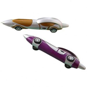 Bolígrafo Divertido Personalizado con Forma de Auto de Carreras y Ruedas Giratorias, Bolígrafo Novedoso para Niños, Regalo y Obsequio Promocional para Eventos Empresariales - Product Image 3