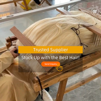 Vente en gros de cheveux humains bruts de haute qualité, fournisseur d'usine en vrac, les cheveux humains Remi à cuticule alignée peuvent être personnalisés