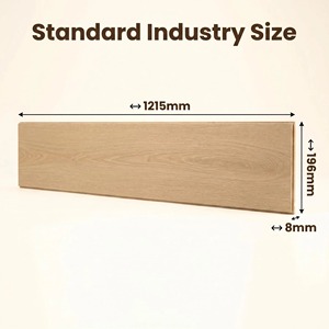Plancher <span class=keywords><strong>stratifié</strong></span> en bois 8 mm, système Unilin Click, bords biseautés, imperméable, aspect bois, dalles vinyle, accessoires, planches hybrides - Product Image 2