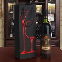 Cajas de Cartón Corrugado Reciclado para Vino, con Material Ecológico para Almacenamiento y Transporte de Vino