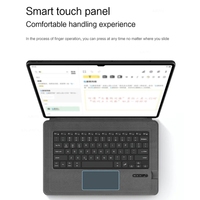 Penjualan Laris untuk Samsung Galaxy Tab S9 Ultra 14.6-Inch X910/X916 Casing Keyboard Touchpad Dengan Mouse