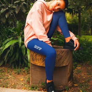 Leggings Personalizados, Pantalones de Yoga con Cintura Alta, Spandex Transpirable, Leggings Deportivos para Mujer con Diseño de Texto Personalizado - Product Image 3