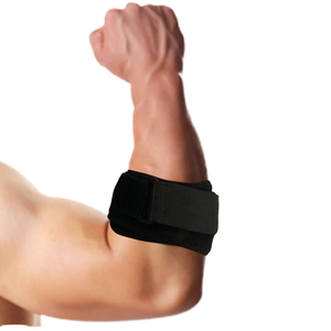 Support de Coude de Tennis Professionnel Ajustable et Compressif en Néoprène Antidérapant pour Protection Sportive - Product Image 1