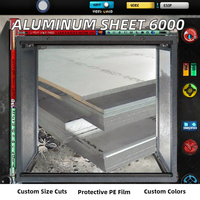 Tôle d'aluminium laminée à chaud pour emboutissage profond, formes triangulaires, circulaires, disques et plaques, Série 5000, non alliée, prix de découpe, pour signalisation routière, ustensiles de cuisine, PVDF