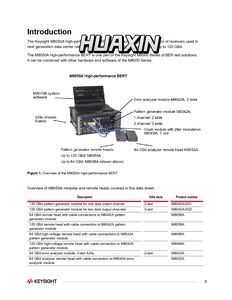 Analyseur d'erreurs en temps réel Keysight M8050A 120 Gbaud haute performance jusqu'à 64 Gbaud P * Veuillez vous renseigner sur le prix * - Product Image 6