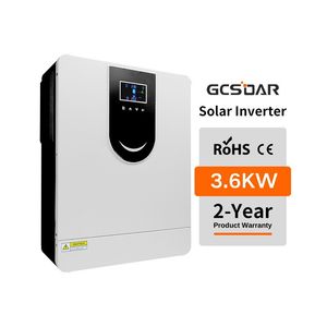 Gctoar 3600W Pure sine WAVE off Grid 3.6KW อินเวอร์เตอร์พลังงานแสงอาทิตย์24V 120A MPPT เครื่องชาร์จพลังงานแสงอาทิตย์สามารถทำงานได้โดยไม่ต้องใช้แบตเตอรี่ - Product Image 1