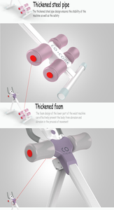 <span class=keywords><strong>AB</strong></span> huấn luyện viên bụng toàn bộ cơ thể tập luyện Máy eo cruncher Lõi mực chân đùi mông bụng <span class=keywords><strong>Shaper</strong></span> với màn hình LCD - Product Image 3