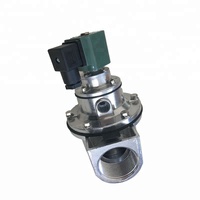 Válvula de chorro pulsante de ángulo recto de 1 pulgada, 1.5 pulgadas y 2 pulgadas para colector de polvo