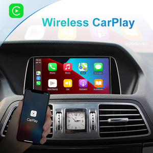 เครื่องเล่นเสียงติดรถยนต์ HFmidia รองรับ Wireless CarPlay และ Android Auto พร้อมฟังก์ชั่นควบคุมหน้าจอสัมผัส สำหรับรถยนต์ Mercedes Benz E Class A207 ปี 2015-2018 - Product Image 4