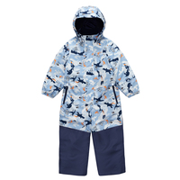Traje de Esquí Infantil Personalizado, Chaqueta Impermeable con Acolchado y Overol Funcional para Deportes de Invierno y Nieve