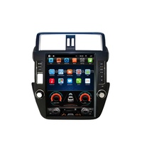 Für Toyota Prado Carplay Android Vertikaler Bildschirm Auto-Multimedia-Player Haupteinheit GPS Audio Radio Auto