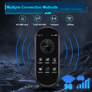 Traducteur A10-New avec voix Traducteur en temps réel en ligne 138 langues Prise en charge hors ligne Carte SIM 4G + <span class=keywords><strong>Wifi</strong></span> + Hotspot - Product Image 4