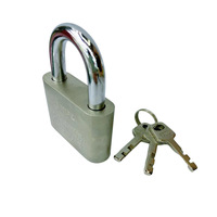 Cadenas en fer du fabricant à tige courte, à grande lame arrondie, étanche, antirouille, doublement poli, emballé
