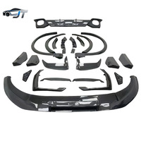 Kit carrosserie ABT en fibre de carbone de haute qualité, comprenant un lèvre avant et des extensions d'ailes arrière, compatible avec Q8 RS8