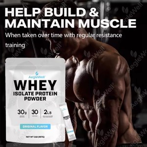 Aegelwell OEM 100% Isolat de Protéine de Lactosérum en Sachets, Fabriqué en Usine GMP, Protéine de Lactosérum Entièrement Naturelle en Vrac <span class=keywords><strong>pour</strong></span> le Développement Musculaire des Adultes - Product Image 2