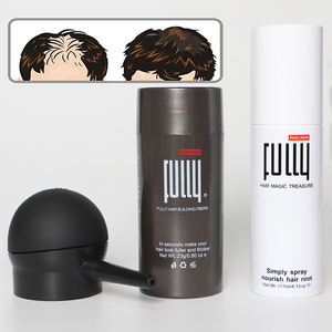 Poudre capillaire organique OEM d'usine complète : Fibres de kératine pour épaissir les cheveux, traitement capillaire instantané - Product Image 2