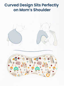 Lot de 3 langes à bavoirs en mousseline Polka Tots, en coton double épaisseur pour bébés, avec motifs éléphant, flèche et animaux - Product Image 4