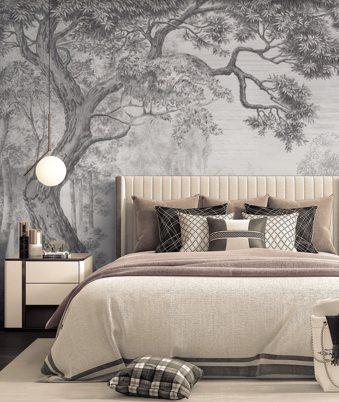 Interior Decoration Wallpaper Wall Art Printed