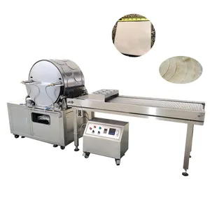 Automatic Samosa Pastry Sheet Maker Spring Roll Skin Wrapper Sheeter Lumpia Making Machine
