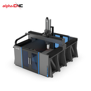 Alpha 5 trục tự động 3D khắc gỗ <span class=keywords><strong>CNC</strong></span> <span class=keywords><strong>Router</strong></span> máy cho đồ nội thất làm với lõi động cơ máy bơm động cơ hộp số thành phần - Product Image 4