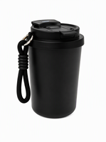 Nouveau style 2026 – Tasse de voyage isotherme en acier inoxydable à double paroi de 380 ml avec poignée, sans BPA, pour café et aliments, qualité alimentaire