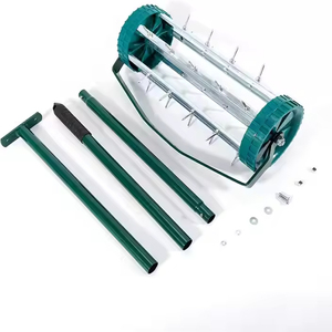 Aérateur de pelouse manuel à picots pour l'élimination du terreau, outil de jardinage poussé à la main pour l'aération des pelouses, contribue à restaurer la santé de la pelouse, <span class=keywords><strong>prix</strong></span> au débit - Product Image 5