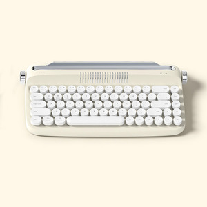 Private Mold B307 Actto BT 5.2 Wireless Keyboard <strong>USB</strong> Type C Wired 68-Key Retro Typewriter Cradle Membrane KC CE RoHS FCC TELEC - Product Image 5