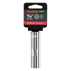 Clé à douille longue BOX 6 5/8'', 12 points, entraînement 1/2'', TRUPER - Product Image 2