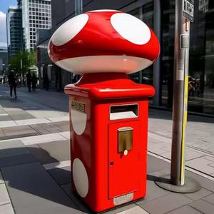 Escultura Grande para Exteriores, Estatua de Anime de Dibujos Animados, <span class=keywords><strong>Luigi</strong></span> y <span class=keywords><strong>Princesa</strong></span> Peach, Decoración Personalizada de Fibra de Vidrio para Centros Comerciales, Artesanía de Resina - Product Image 5