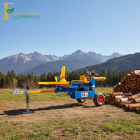 Nouvelle Fendeuse de Bois Hydraulique à Essence 28T Haute Productivité, Machine Forestière Portable pour Couper et Fendre du Bois de Chauffage