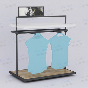 Muebles <span class=keywords><strong>de</strong></span> Boutique <span class=keywords><strong>de</strong></span> Ropa Masculina Personalizados Kainice, Exhibidores <span class=keywords><strong>de</strong></span> <span class=keywords><strong>Camisetas</strong></span> <span class=keywords><strong>de</strong></span> Madera para Pared, Diseño Interior <span class=keywords><strong>de</strong></span> <span class=keywords><strong>Tiendas</strong></span> <span class=keywords><strong>de</strong></span> Ropa - Product Image 5
