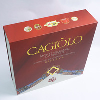 Cajas de envío personalizadas para botellas de vino tinto, caja de regalo para vino, embalaje con Cierre magnético, cartón, papel para whisky, barra de embalaje, caja de cerveza