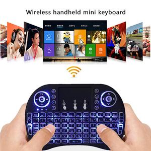 2.4GHz sans fil mini personnalisé à une main touchpad <span class=keywords><strong>gaming</strong></span> rvb <span class=keywords><strong>clavier</strong></span> souris ensemble pour ordinateur portable smart tv - Product Image 6