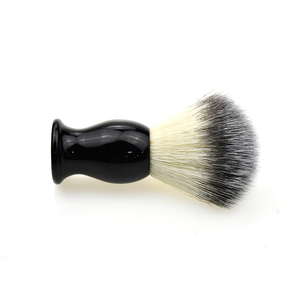 Pinceau à raser en mousse naturelle et biologique de haute qualité, marque privée, vente en gros, ensemble de pinceaux à raser multicolores - Product Image 6