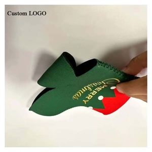 Fundas Térmicas Impermeables para Botellas de Agua Navideñas en Neopreno para Kits de Herramientas Promocionales - Marca OEM - Product Image 1