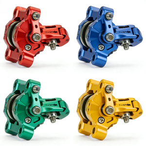 Étrier de frein à disque de vélo en aluminium personnalisable à piston unique pour les scénarios de conduite quotidiens - Product Image 6