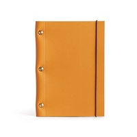 Cahier de luxe vintage avec logo personnalisé A4/a5 Cahier de notes agenda en cuir véritable pour l'école et le bureau