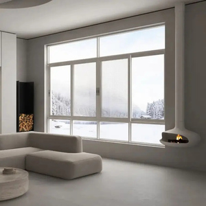 Porte battante insonorisée à triple vitrage Yuantai, en acier inoxydable, avec moustiquaire, double vitrage trempé, persiennes, salle de bain, cuisine - Product Image 4