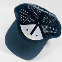 Casquette camionneur en sergé de coton de haute qualité 6 panneaux Concevez votre propre logo en PVC écusson en cuir personnalisé fabricant de gros