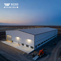 Nave Industrial Metálica de Almacenamiento de Alta Eficiencia con Estructura de Acero y Columnas Libres para Logística