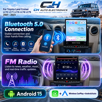 Autoradio multimédia Android Bluetooth GPS Navigation pour Toyota Land Cruiser LC70 LC71 LC76 LC79