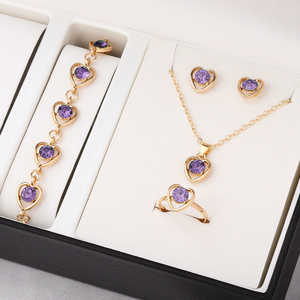 Usine de bijoux Fashion Yiwu pour la vente en gros d'ensembles de bijoux NSJS-00047 - Product Image 4
